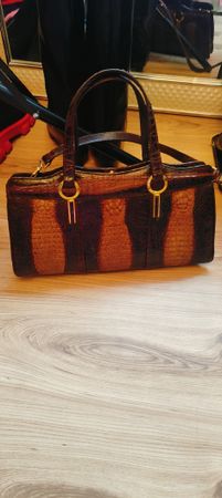 Kroko Ledertasche