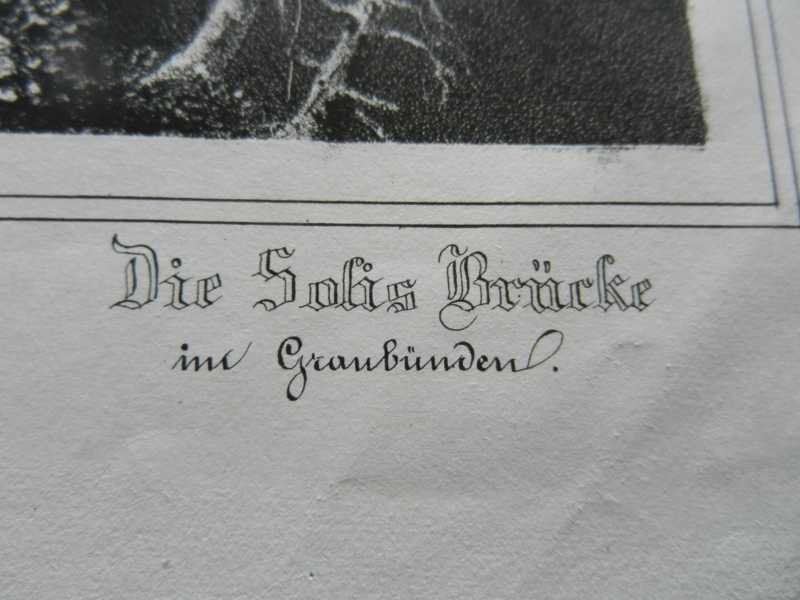 Gravures: Solis Brücke – D'occasion à Risch par Rischli15 2