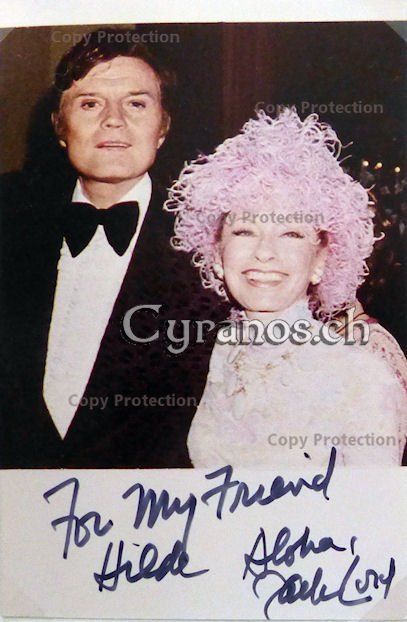 Autografi: Jack Lord (1920-1998) Schauspieler - Autogramm – Usato da Dietikon venduto da immortal-stars