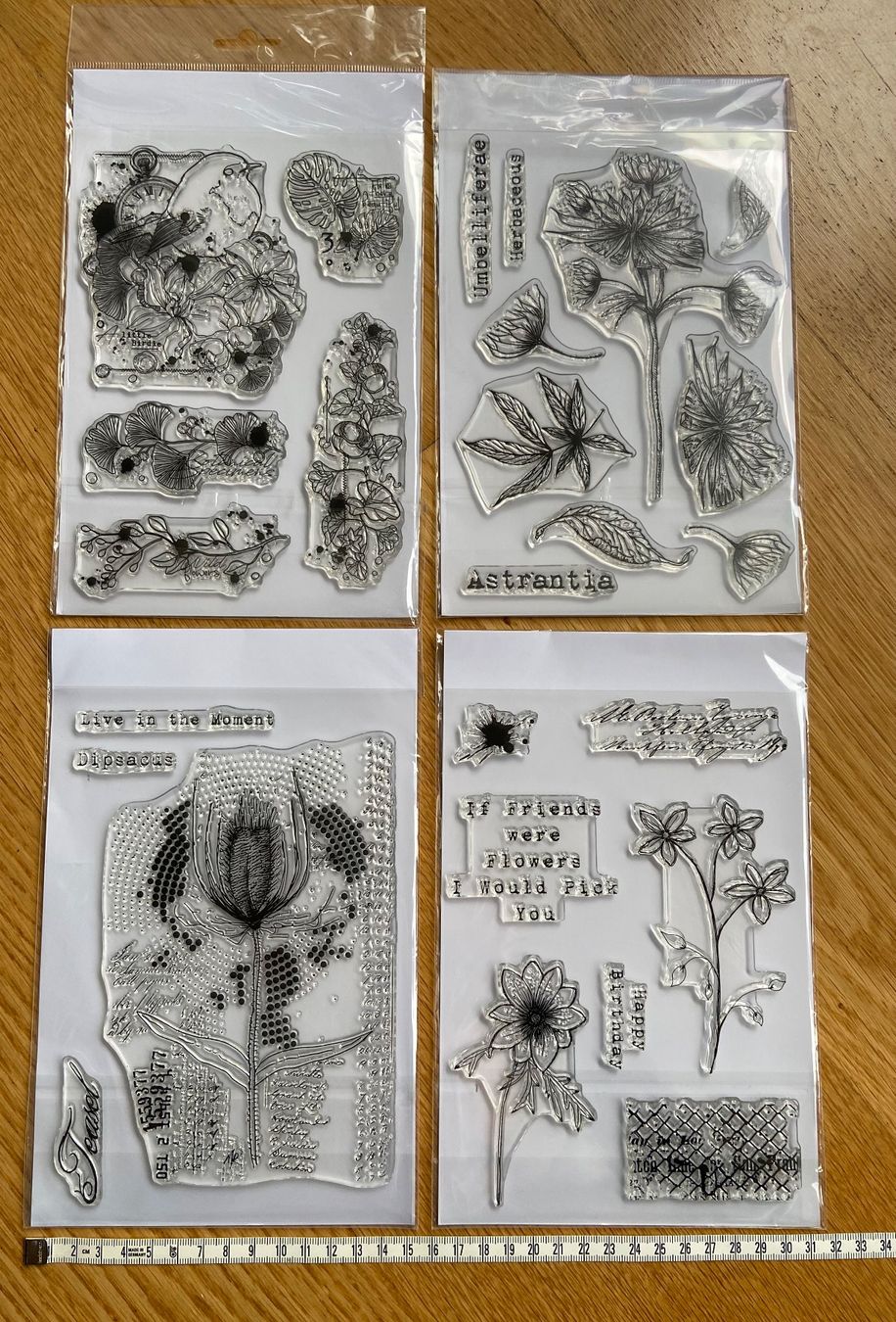 Stempel: 4 mehrteilige A5-Stempelsets von Aall &  Create – Neu und originalverpackt aus Zürich von Sunset69 1