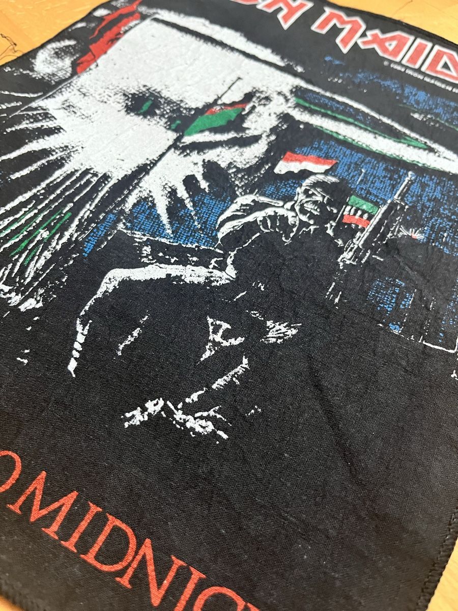 Toppe: Iron Maiden Backpatch Original 2 Minutes To Midnight – Usato da Winterthur venduto da Hatzel300 2