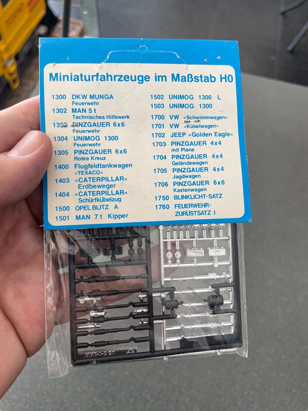 Roco Modellini di ferrovie: Roco h0 1752 LKW Zurüstsatz – Nuovo e nell'imballaggio originale da Chiasso venduto da Carrara-Modellismo 1