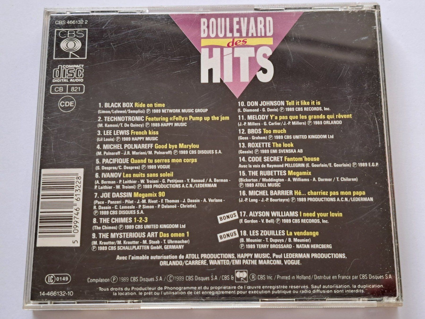 CDs: Cd Boulevard des hits 18 – Gebraucht aus Pully von bro_n52j 1