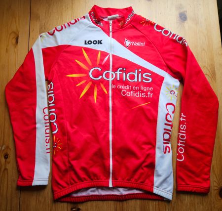 Radtrikot Team Cofidis Gr. L Nalini Velo Radsport Trikot