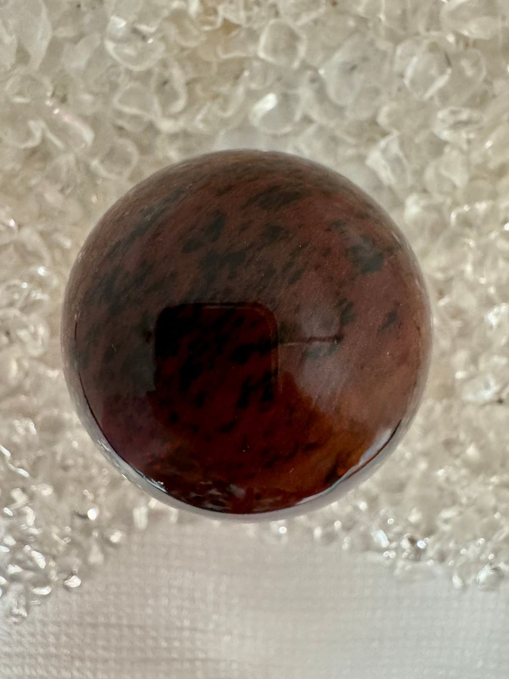 Edelsteine: Kugel Mahagoni-Obsidian – Neu (gemäss Beschreibung) aus Biberist von Steine