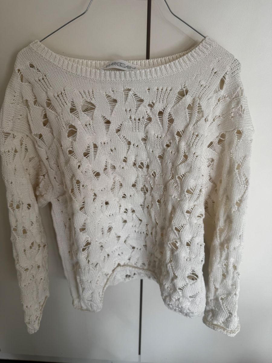 Marc Cain Maglioni & Felpe: MarcCain Strickpullover cremeweiss 36/38 – Usato da Oberglatt ZH venduto da jul_nhy7 1