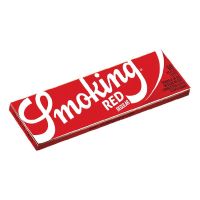 50x Smoking 60 cartine corte finestra singola red