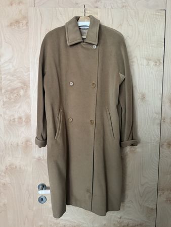 Max mara wool beige vintage coat size S-M 