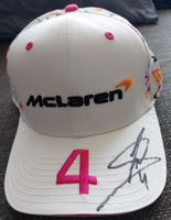 Mütze Cap Lando Norris Nr. 4 - McLaren - Autogramm - F1