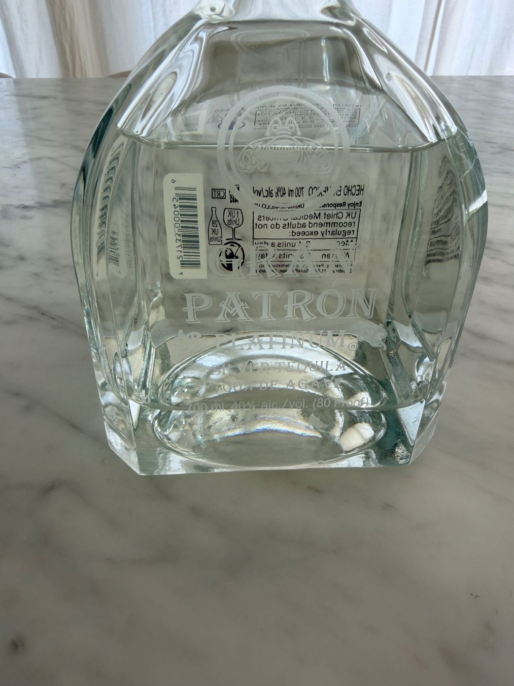 Bevande alcoliche: Patron Tequila Platinum Silver 700ml 40% vol. unangebrochen – Usato da Roggwil TG venduto da est_r5x7 1