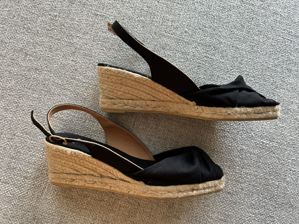 Damenschuhe: Espadrille Castaner schwarz, Gr. 40 – Gebraucht aus Reinach BL von meinstil