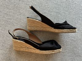 Espadrille Castaner schwarz, Gr. 40