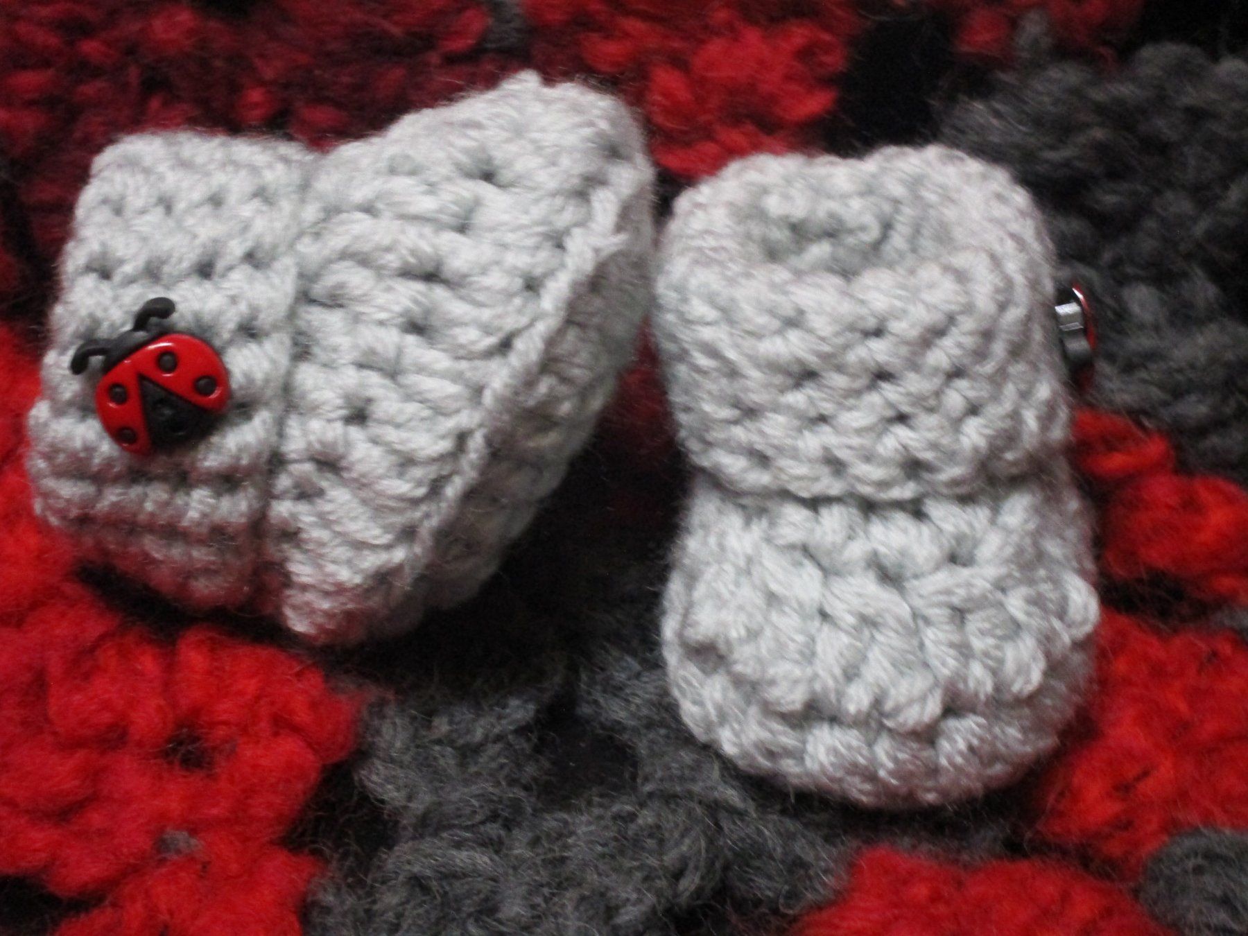 Calze per bambini: Babyschuhe Hand gehäkelt (8cm) – Nuovo (secondo la descrizione) da Leuk Stadt venduto da Simone_RZ 2
