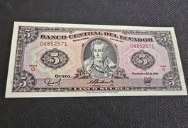 Billet Équateur 5