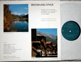 HEIMATKLÄNGE MAX HUGGLER EHO VOM BRÜNIG SELTENE LP GEWASCHEN