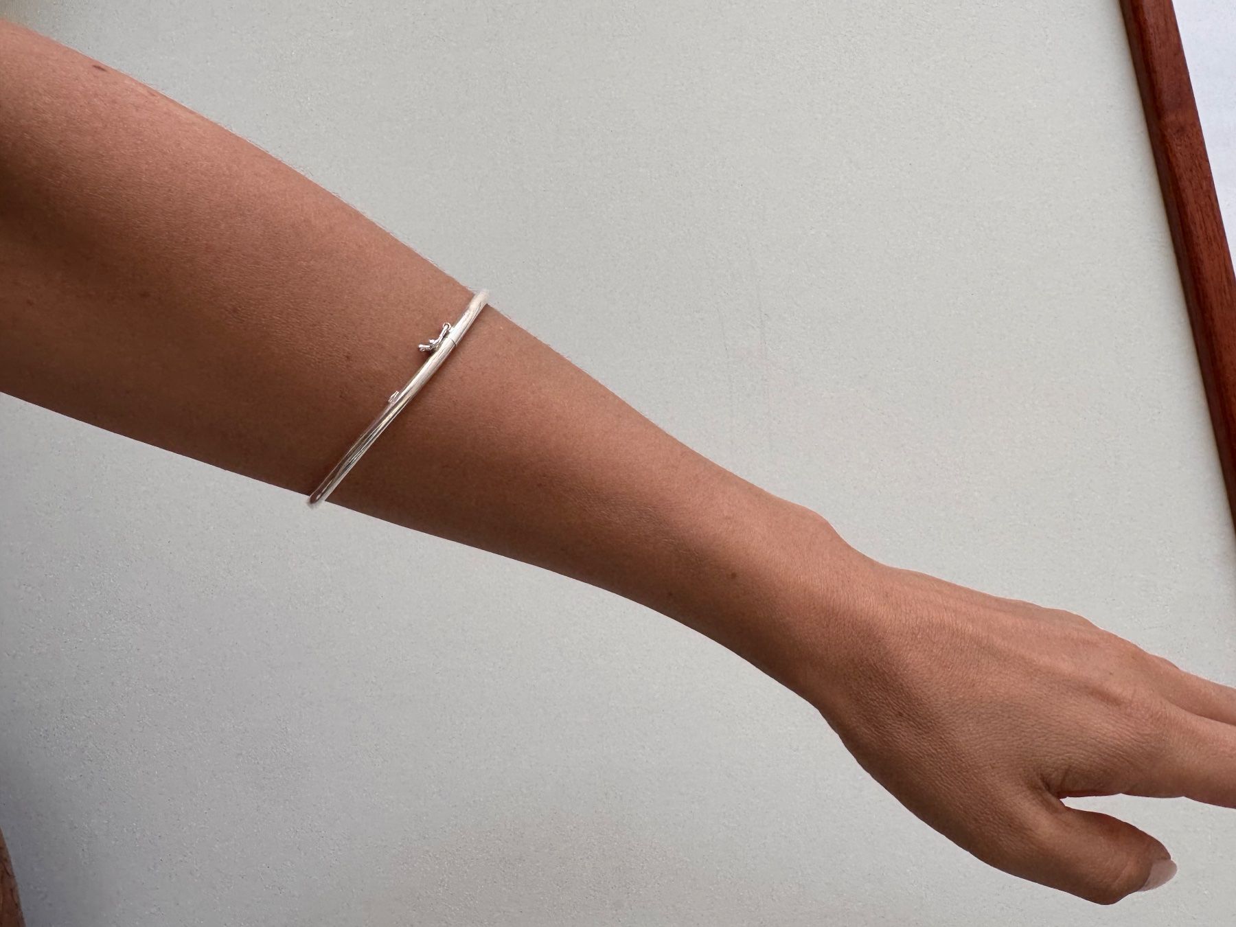 Armbänder & -reifen: Armreif aus 950 Silber mit Kugeln, gestempelt – Neu (gemäss Beschreibung) aus Zürich von olalinda 6
