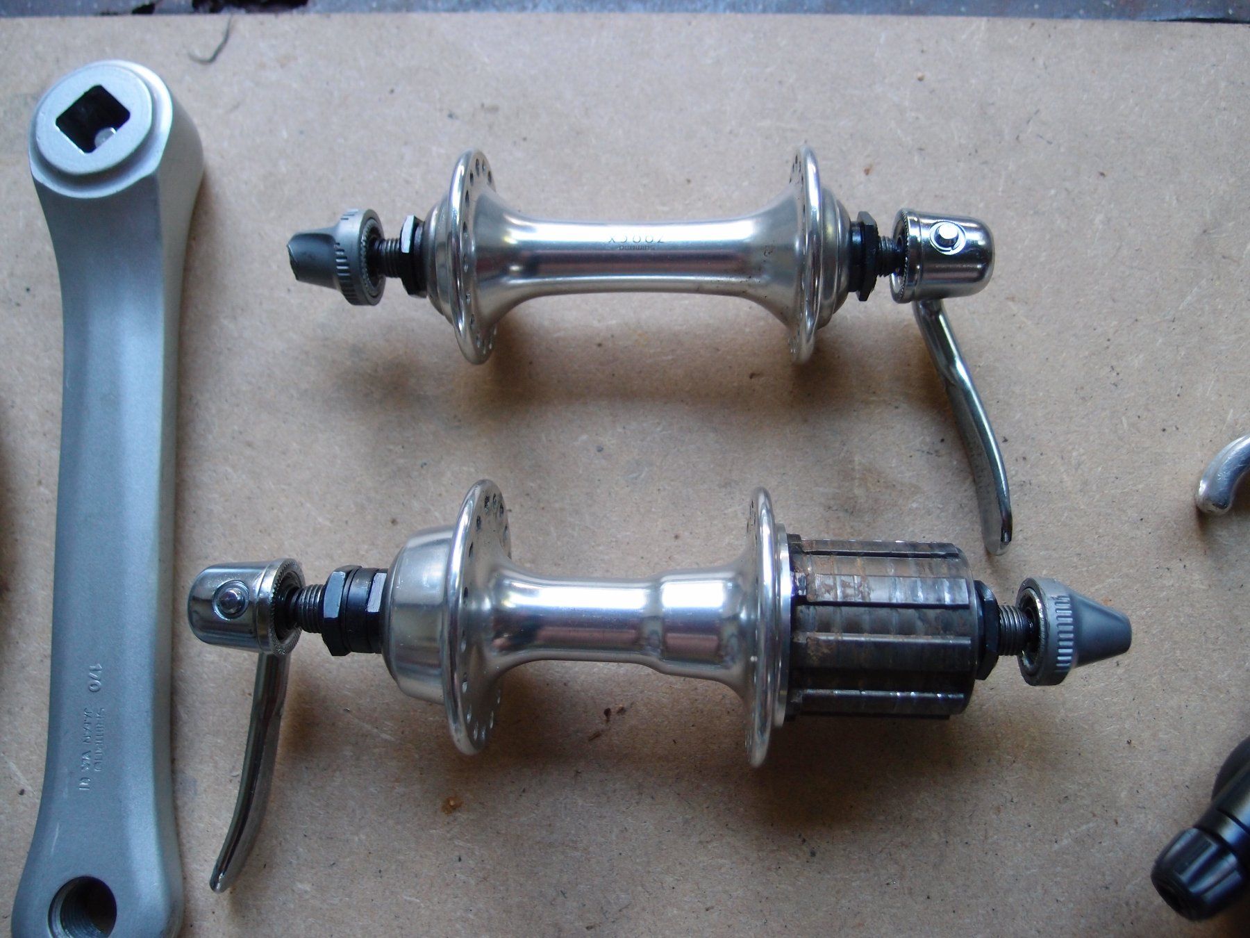 Pezzi di ricambio: Schaltgruppe Shimano 700 CX Groupset – Usato da Wabern venduto da fsba 5