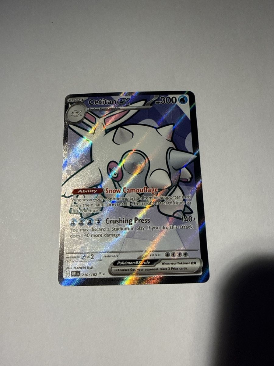 Pokémon Carte collezionabili: Cetitan EX - 210 – Nuovo (secondo la descrizione) da Ascona venduto da Prime333389