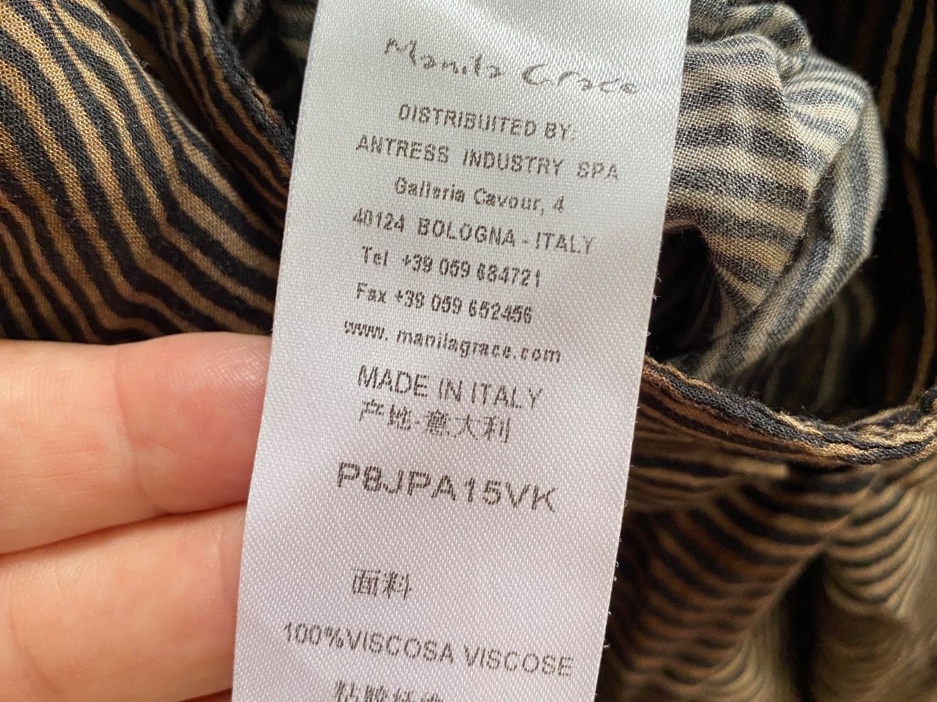Manila Grace Hosen: MANILA GRACE Sommer Hose  Gr. 38 – Gebraucht aus Besazio von lionheart63 6