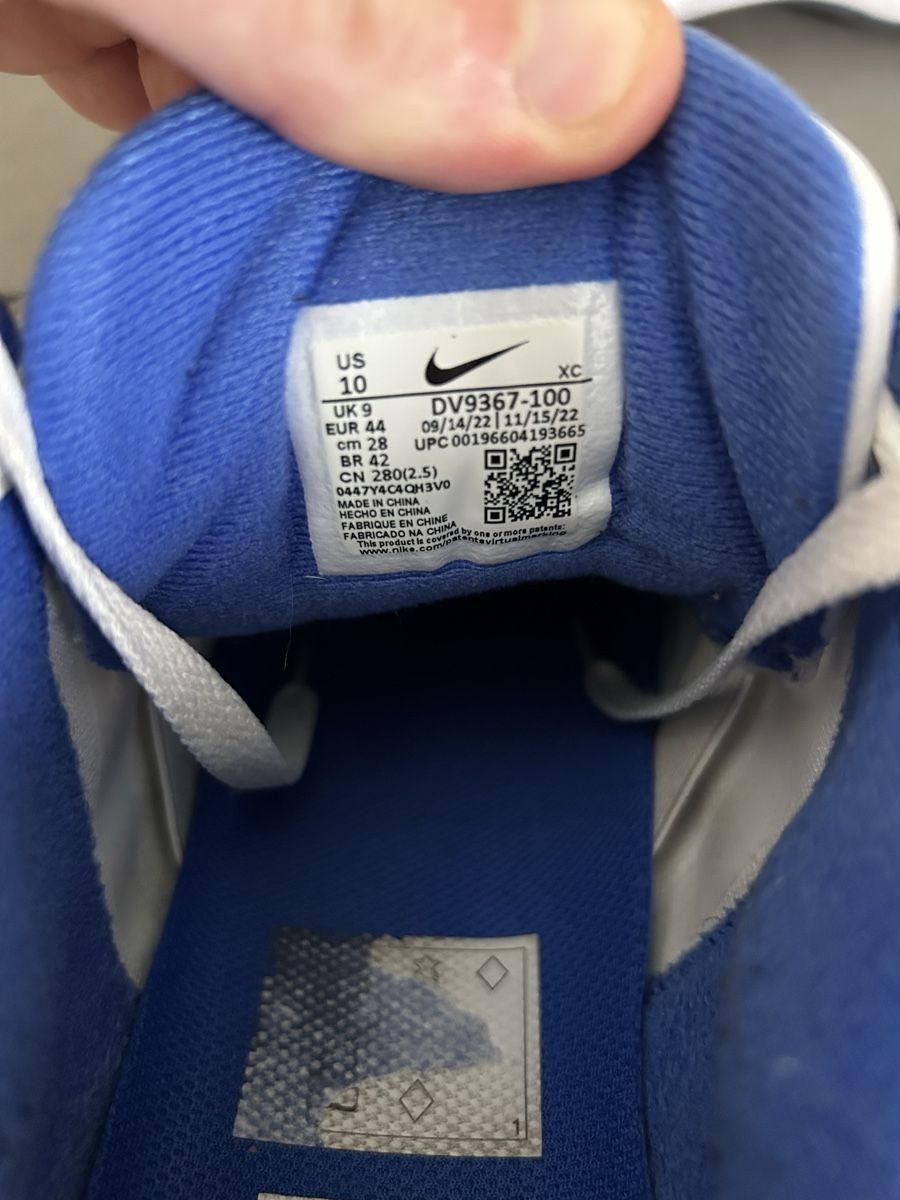 Nike Scarpe da uomo: Aur Jordan 3 low Blue Fire – Usato da Brittnau venduto da Pirce 2