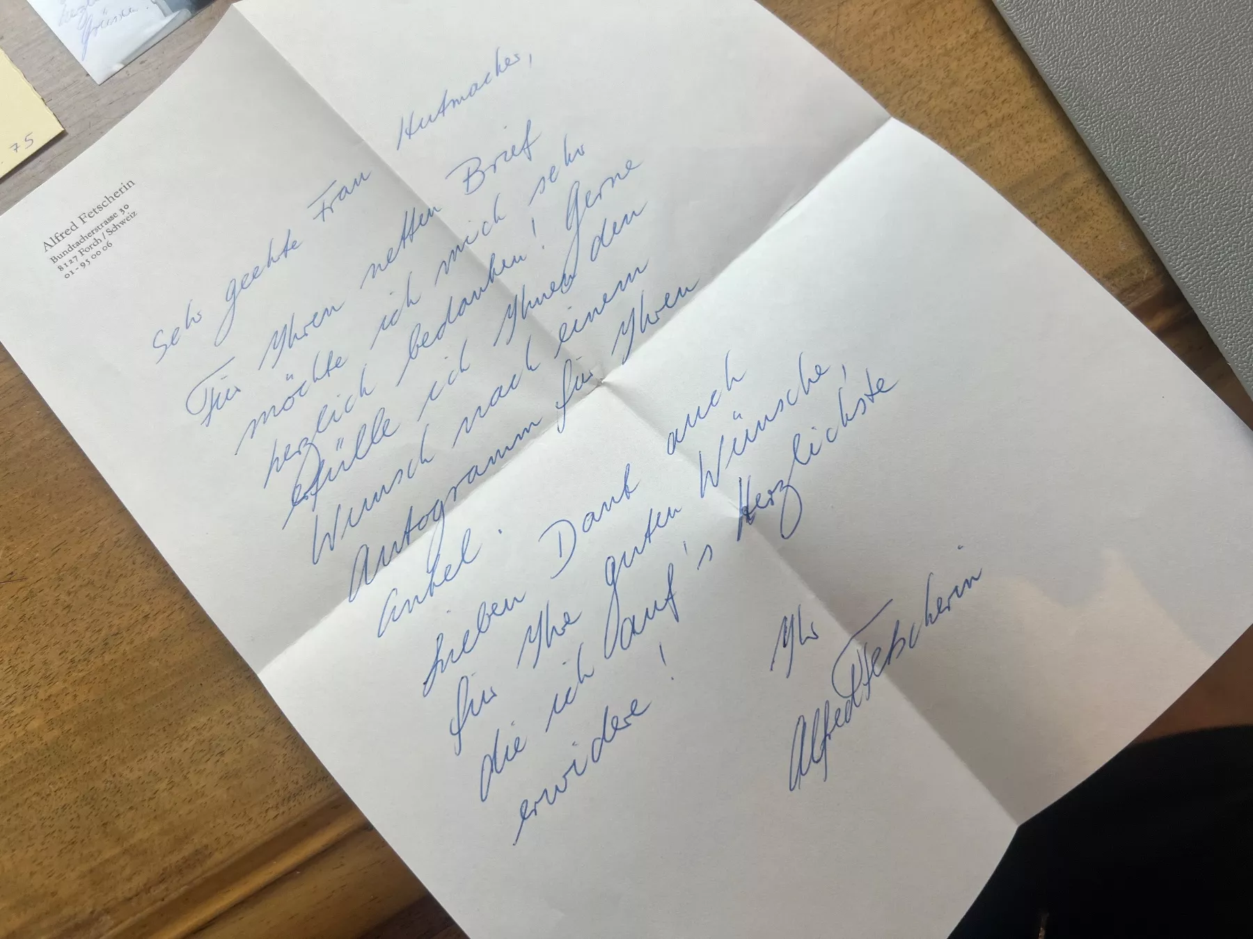Autografi: Autogramm 239 – Usato da Glattfelden venduto da maa_qcj8 1