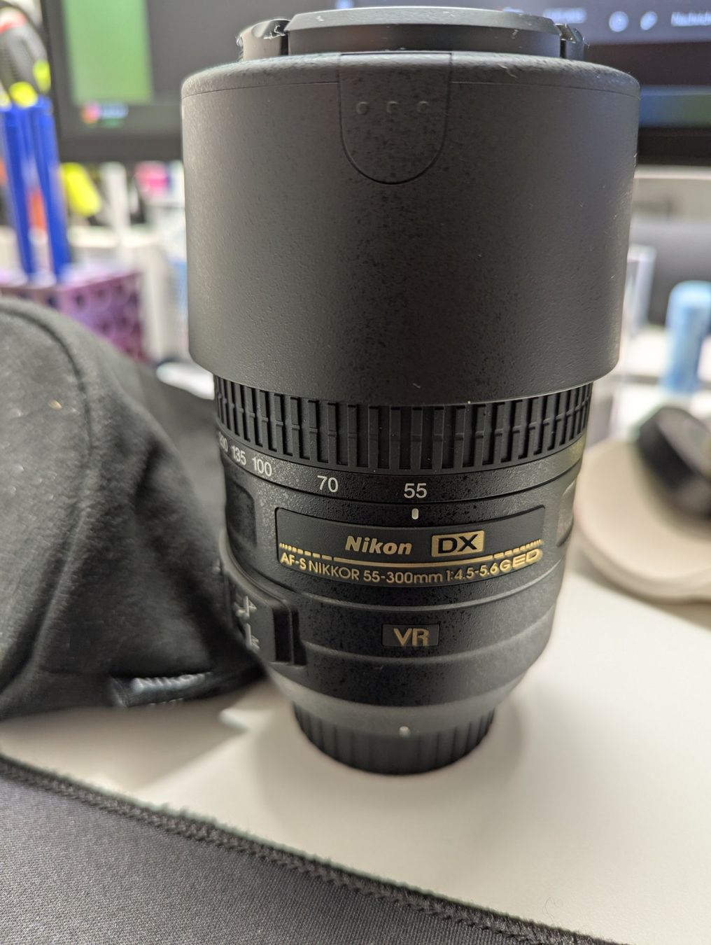 Nikon DX AF-S NIKKOR 55-300mm 1:4.5 - 5.6 G ED / VR (D'occasion) à Gommiswald pour CHF 125 – avec livraison | Acheter sur