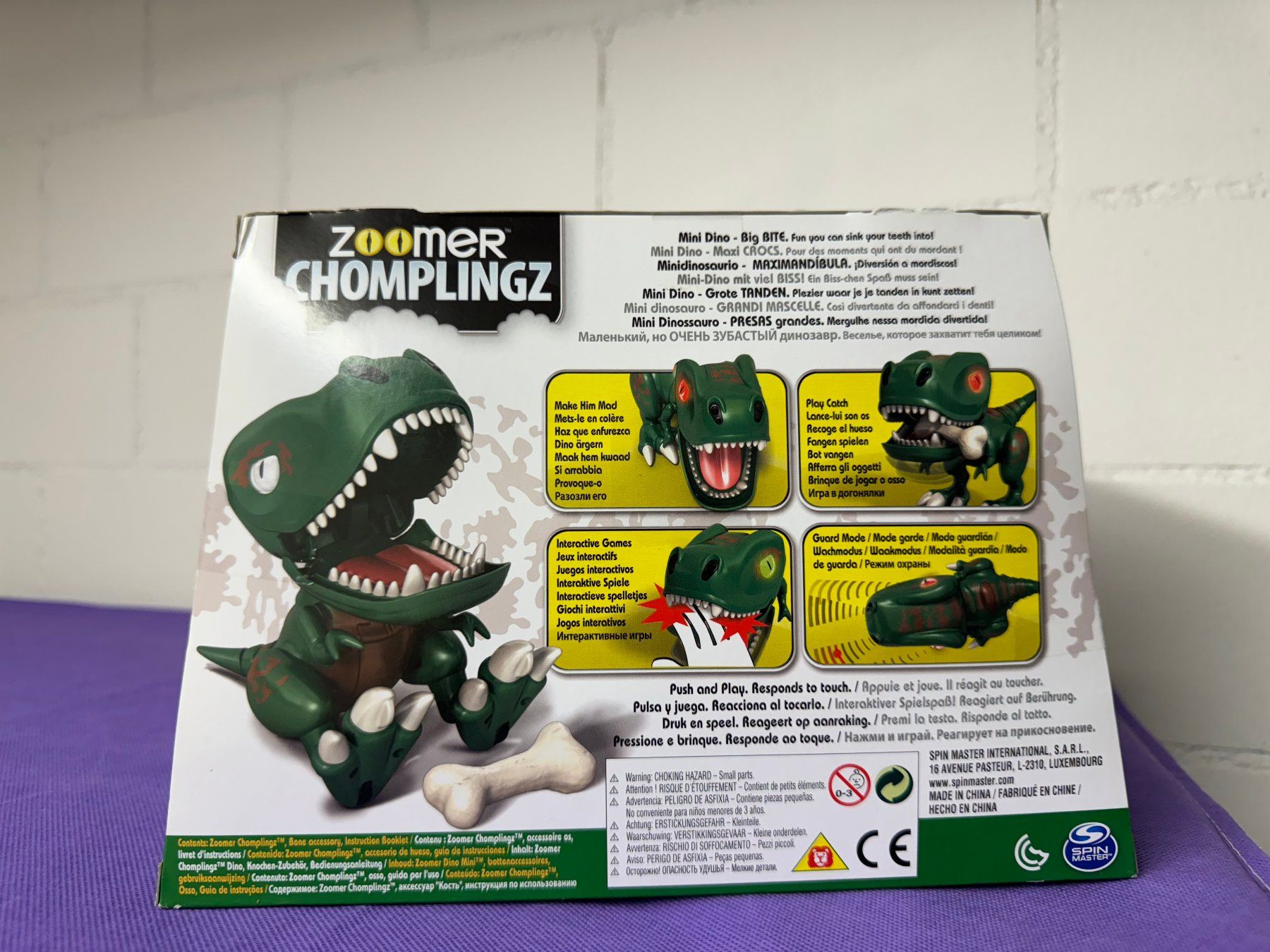 Giocattoli: Zoomer Chomplingz Z-Rex Interaktiver Dinosaurier – Nuovo e nell'imballaggio originale da Urdorf venduto da cybernoid72 1