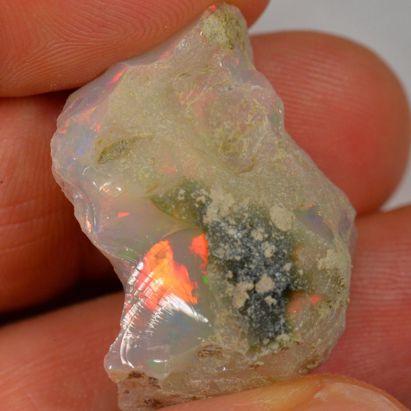 Edelsteine: 29.1 Karat - Roher Äthiopischer Welo Opal – Neu (gemäss Beschreibung) aus Rüti ZH von DeinOpal 4