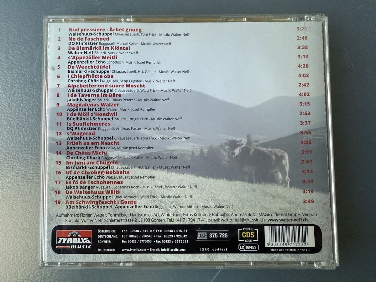 CDs: Walter Neff «Hirschli» im Schuss CD – D'occasion à Oberried Brienz par Chyara 1