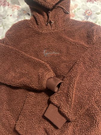 Kuscheliger Kani Hoodie in Braun, Grösse M