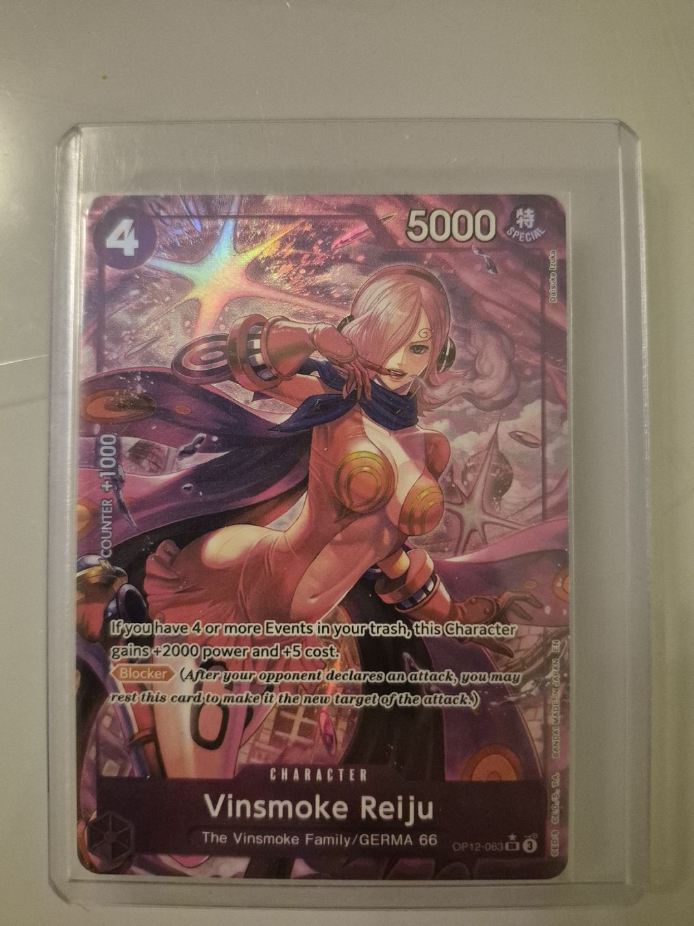 Bandai Carte collezionabili: One Piece TCG OP12-063 – Nuovo (secondo la descrizione) da Winterthur venduto da Krisgji