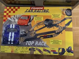Carrera Car Racing Top Race Rennbahn 14,29 m gebraucht