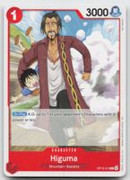 One Piece Higuma OP13-013 C