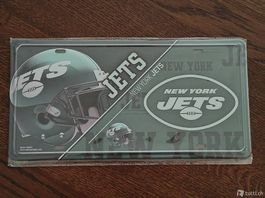 Blechschild New York Jets NFL justin fields