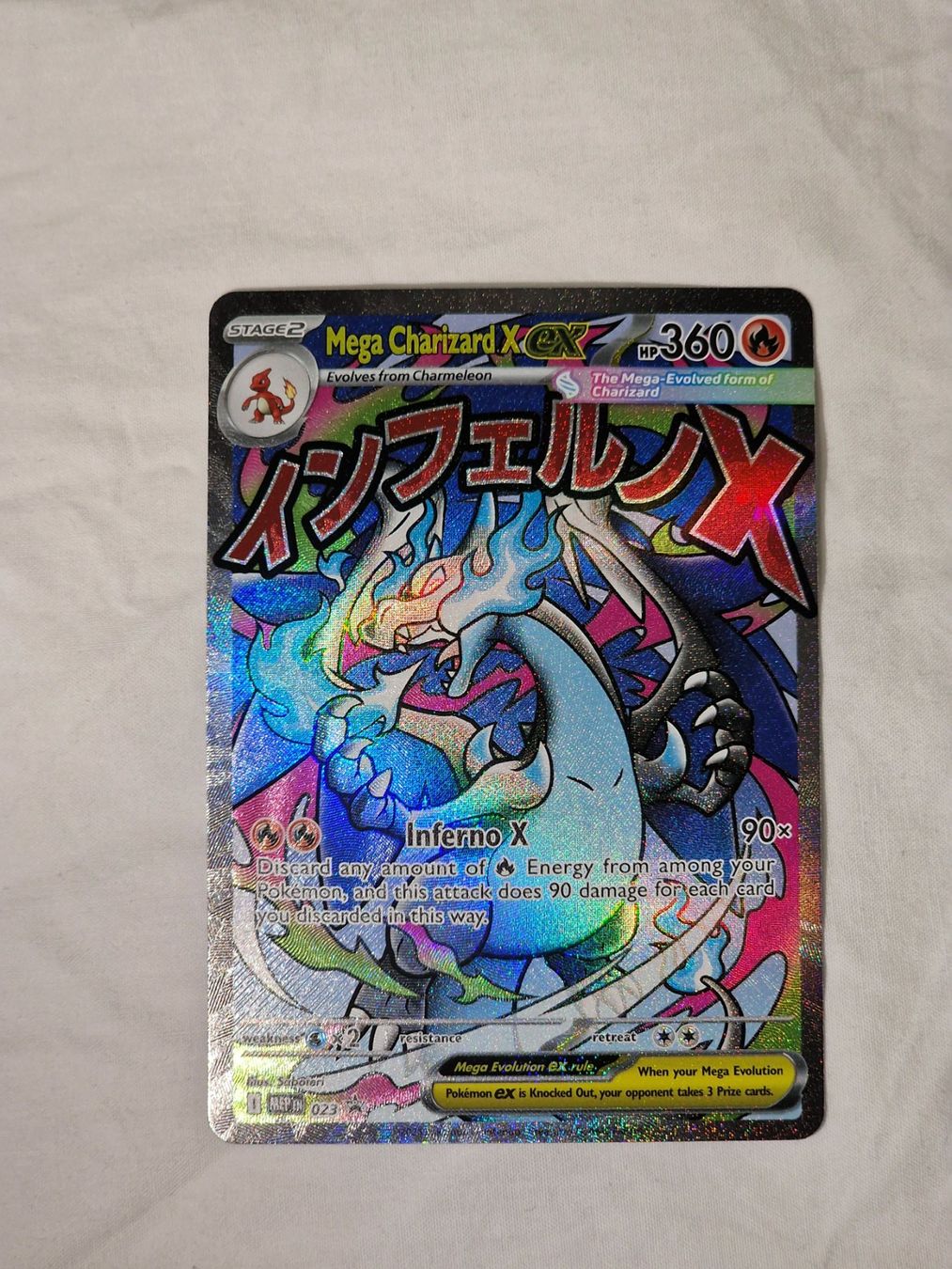 Pokémon Carte collezionabili: Mega Charizard X ex 023 – Usato da Binningen venduto da oscark77