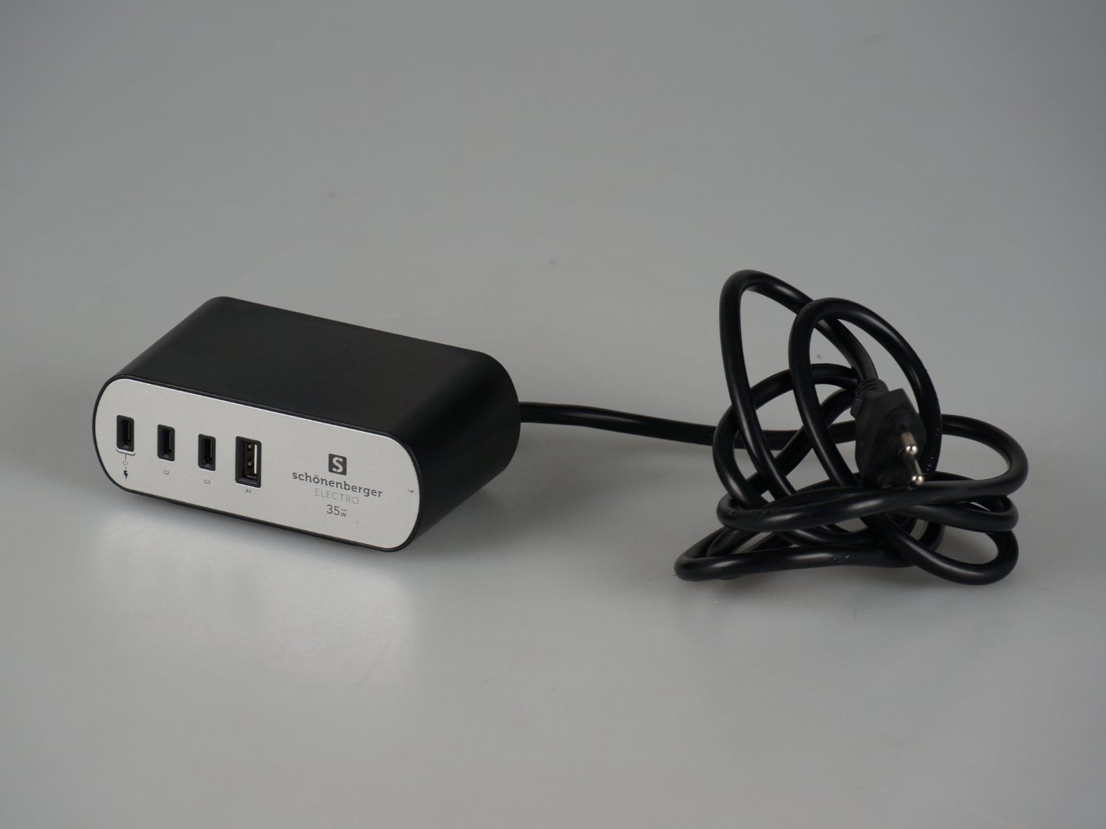 Spine: Schönenberger PowerHub 35W PD – Usato da Rüti ZH venduto da Restwert_Rueti_ZH