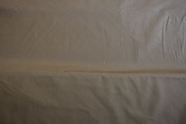 Tissu coton uni beige
