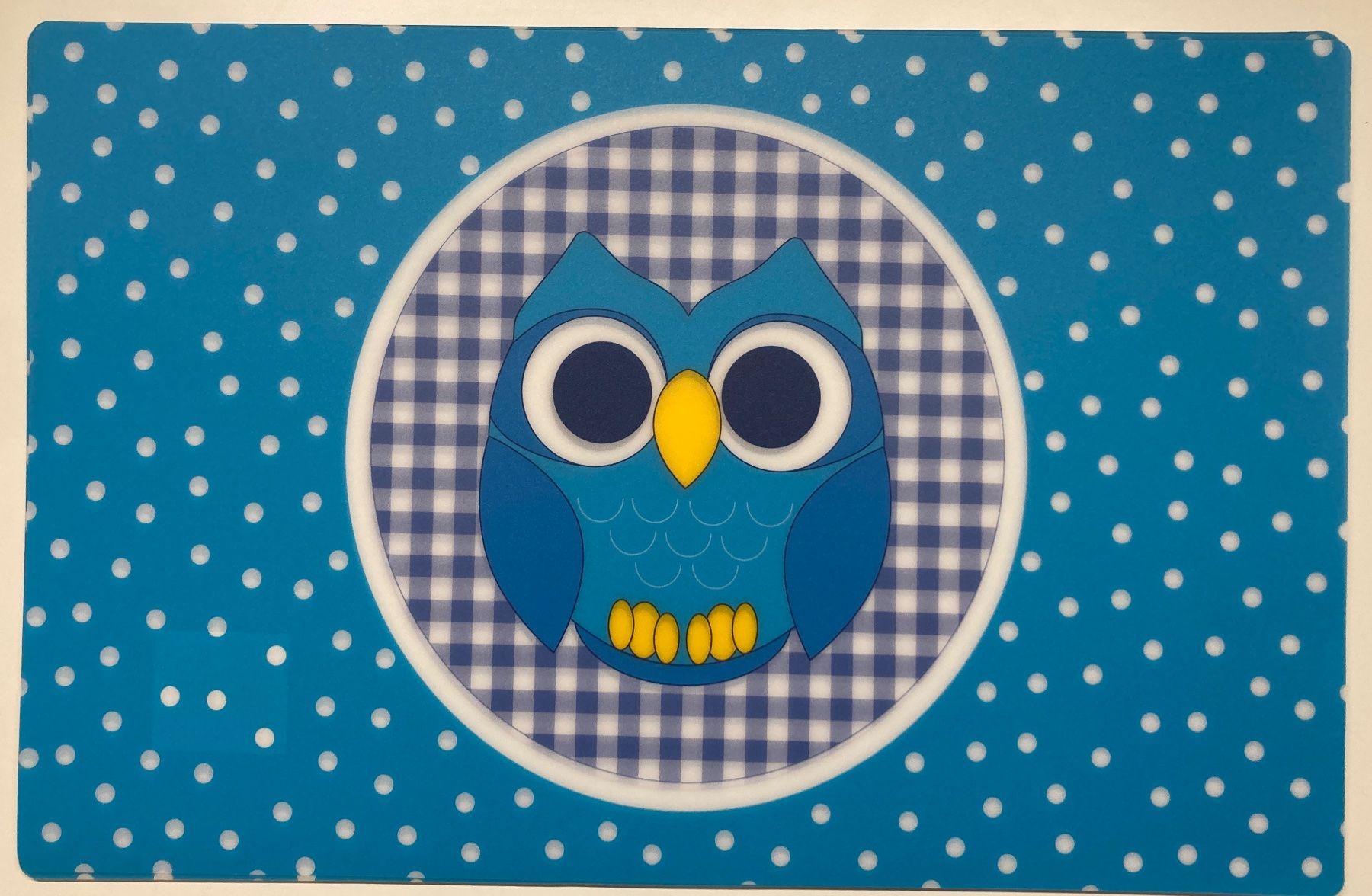 Set di tavolo e panche: Tischset „Eule blau“ – Nuovo e nell'imballaggio originale da Dagmersellen venduto da RamonaJohann