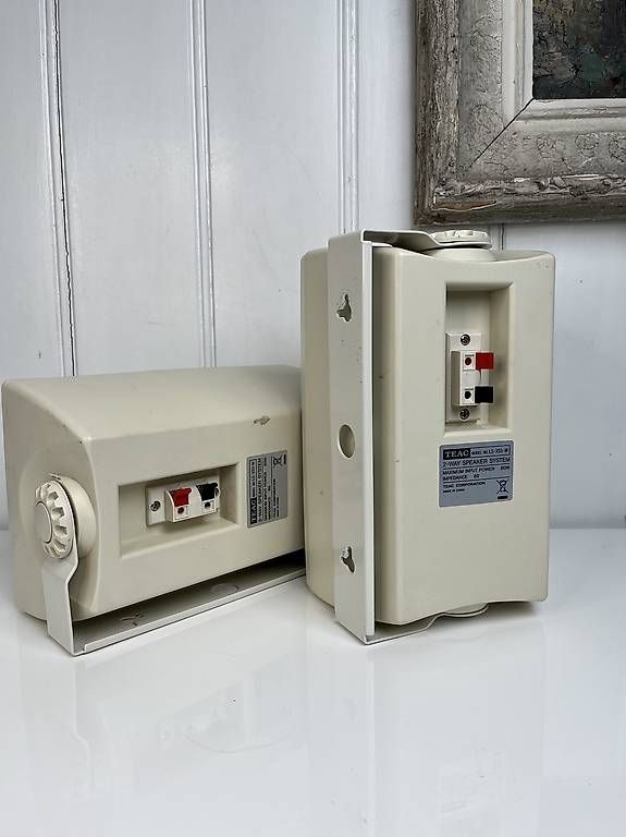 Teac Lautsprecher: Lautsprecher Teac LS-X55-W für Garten oder Hinterhof – Gebraucht aus Speicher von benthestack 1