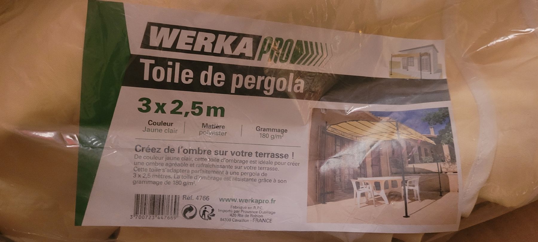 Rifugi: toile pour pergola, pavillon de jardin – Nuovo e nell'imballaggio originale da Vevey venduto da lba_dd82 3