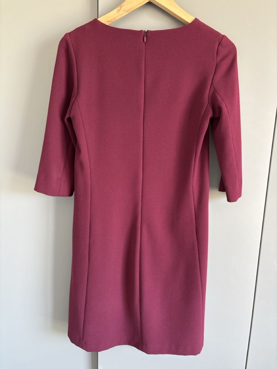 Massimo Dutti Robes: Kleid weinrot Massimo Dutti Grösse 34  – D'occasion à Uitikon Waldegg par Tatawlk 1