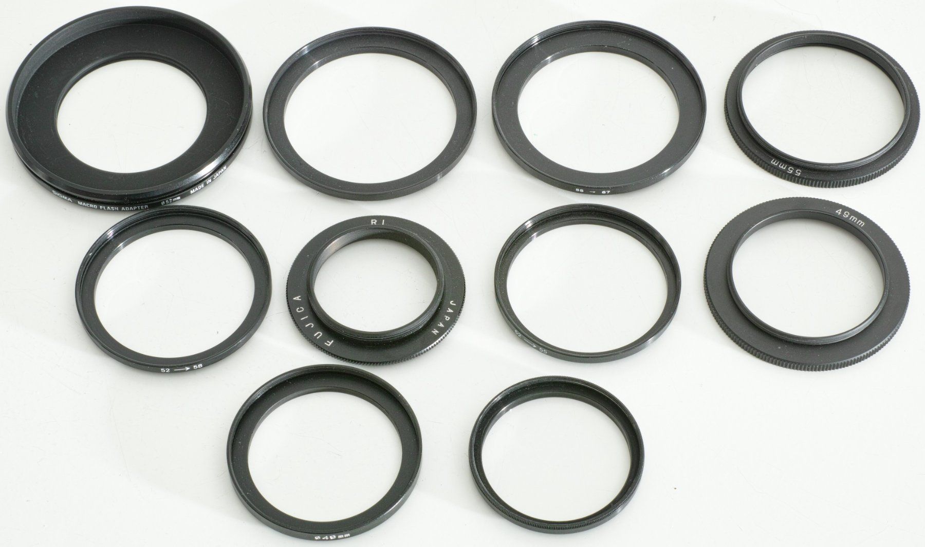 Objectifs: Reduzierringe div. & Macro Flash Adapter in Top-Zustand – D'occasion à Spiez par Dankheigisch