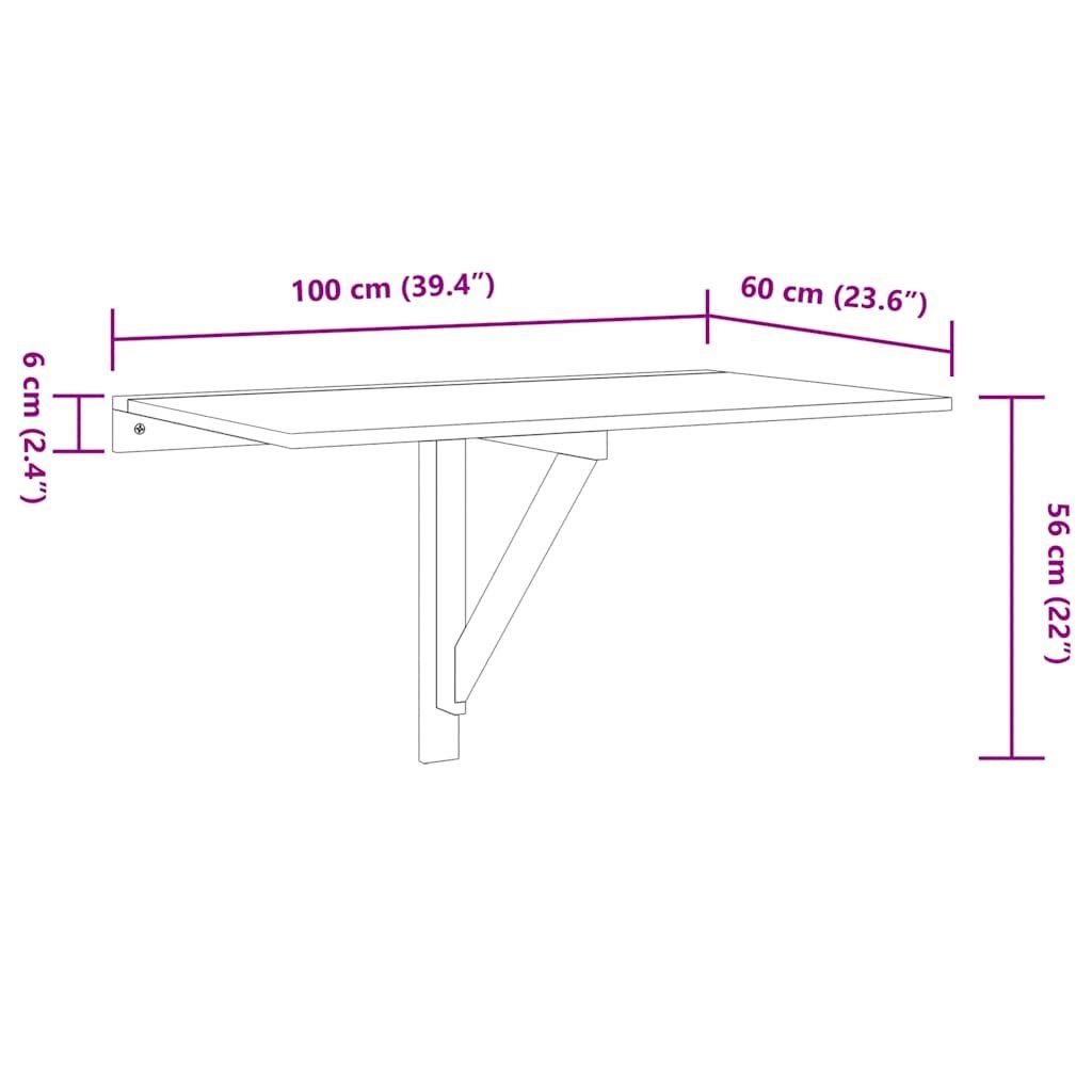 Tables: Wand-Klapptisch – Neuf avec emballage d'origine à Biel/Bienne par Kokos4 1
