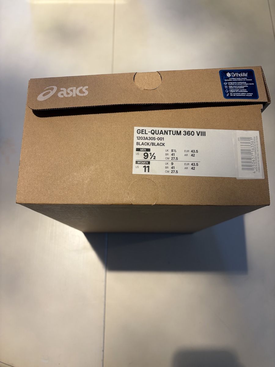 Asics Herrenschuhe: Asics Gel Quantum 360 VIII black / 43.5 – Neu und originalverpackt aus Echandens von mai_z6ht 9