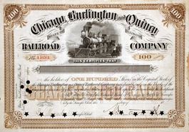 Chicago, Burlington & Quincy Railroad Company - 1895