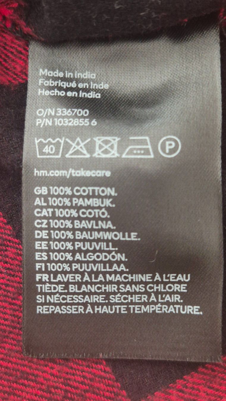 H&M Chemises: Flanellhemd Gr.S – D'occasion à Volketswil par Dokinka 3
