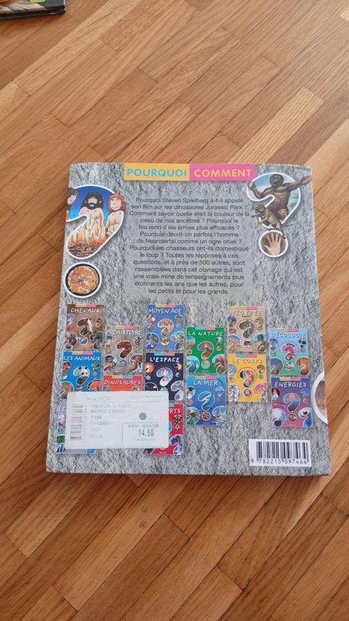 Libri: set de 3 livres "dinosaures" – Usato da Gland venduto da M_marc 8