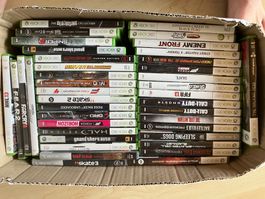 XBOX 360 Videospiele Sammlung 40 stk. Konvolut guter Zustand