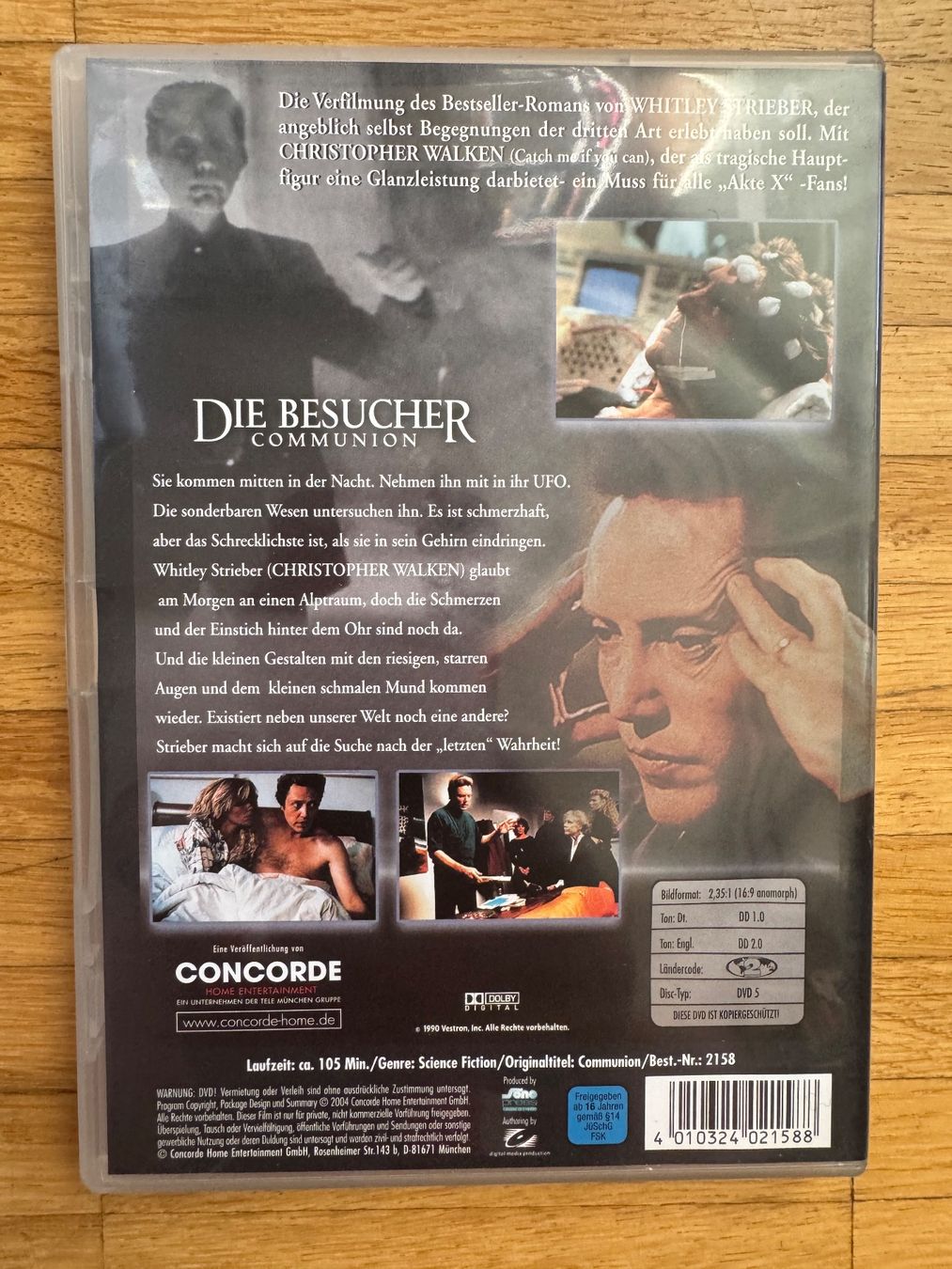 Tutti i DVDs: DIE BESUCHER   (COMMUNION)  (DVD) – Usato da Basel venduto da san_2qlq 1