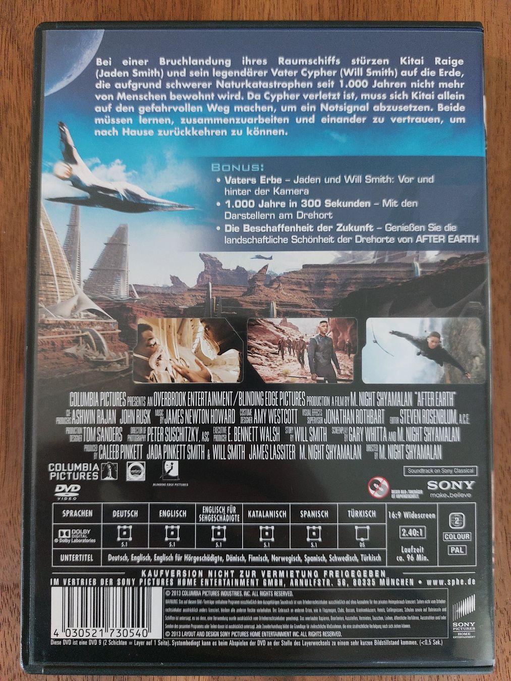 Tutti i DVDs: DVD - After Earth – Usato da Rheinfelden venduto da FilmAuktion 1